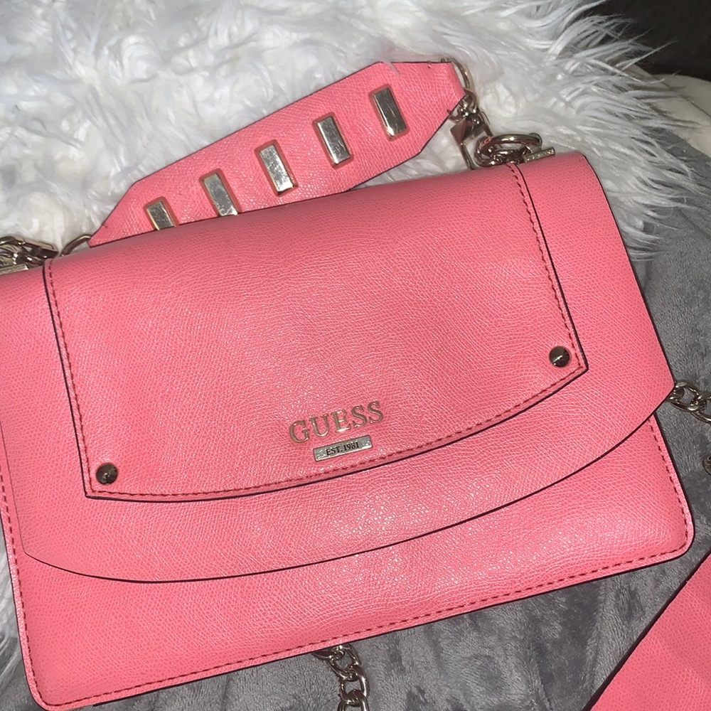 Guess Pink CrossBody Bag